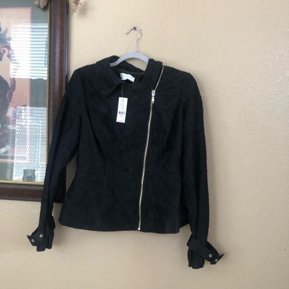 NY&C Lace Detail Jacket Size Medium